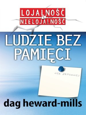 cover image of Ludzie bez pamięci